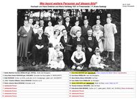 Hochzeit Gruppenfoto 1931 in Freienwalde in Pommern