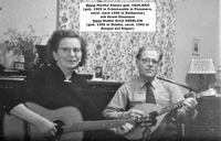Maria geb. Hahlweg mit ihrem Ehemann Hans Dreblow