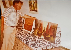 Foto von Horst Rumstedt im Jahr 1974
