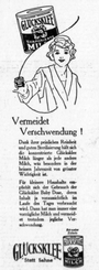 Werbeanzeige Glücksklee, Altonaer Nachrichten, 15.05.1928